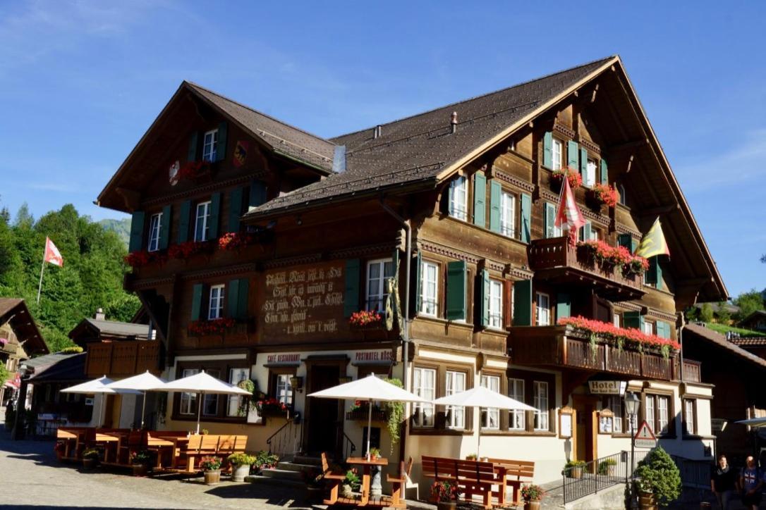 Posthotel Rössli Gstaad Exterior foto