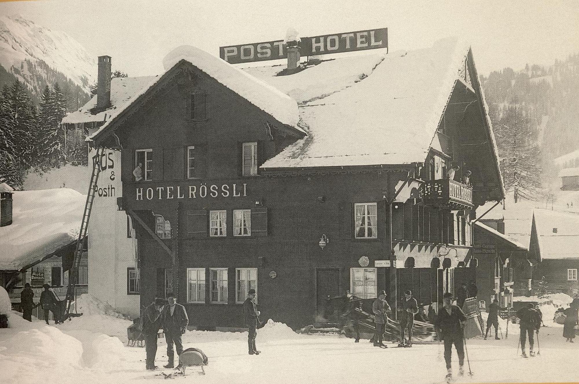 Posthotel Rössli Gstaad Exterior foto