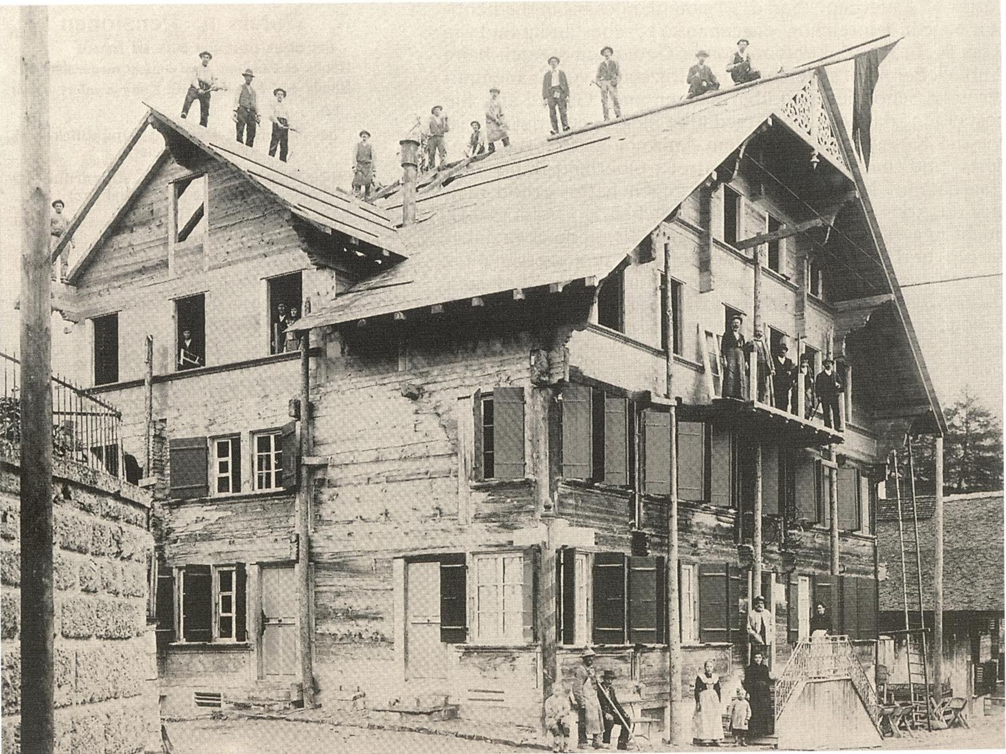 Posthotel Rössli Gstaad Exterior foto